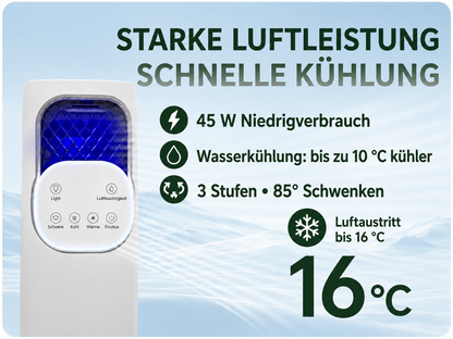 45W PTC 3L 12h-Timer Luftkühler