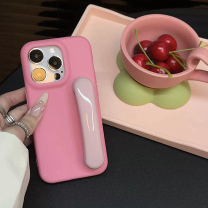Handle Anti Fall Bracket Full Coverage Mobile Phone Case For iPhone 16 Pro Max 15 14 13 11