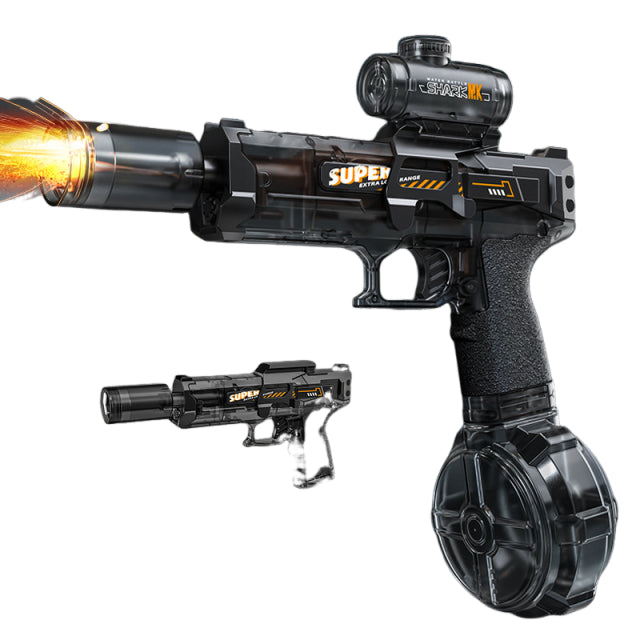 Water Gun with LED Lights Rapid-Fire Power for Kids