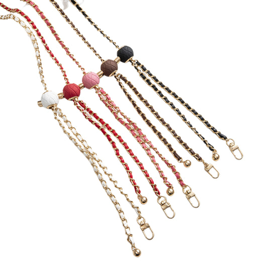Crossbody Phone Chain with Leather Clip for Hands-Free Style Meets Function