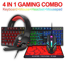 Load image into Gallery viewer, Keyboard Mousepad Mouse Headset Luminous for Gaming