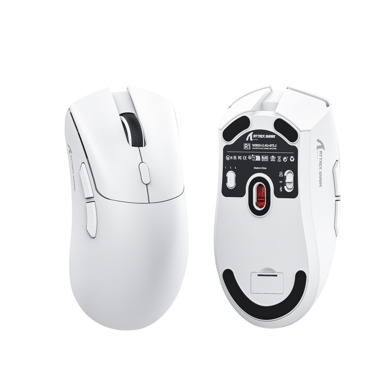 Mouse with R1 Lightweight PAW3311 Sensor Tri-Mode for Gaming