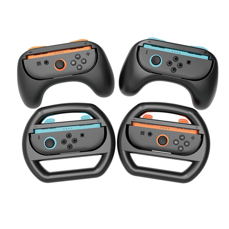 Racing Wheel Grip with Plug and Play for Switch2 Joy-Con