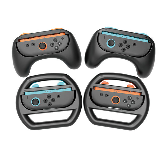 Racing Wheel Grip with Plug and Play for Switch2 Joy-Con
