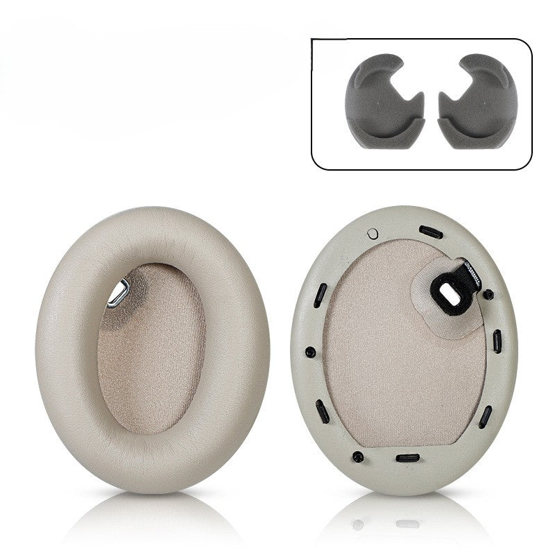 Ear Muffs  Genuine Sheep Leather for Sony WH-1000XM4