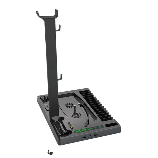 Host Cooling Bracket with Game Disc Storage &USB Charging for PS5