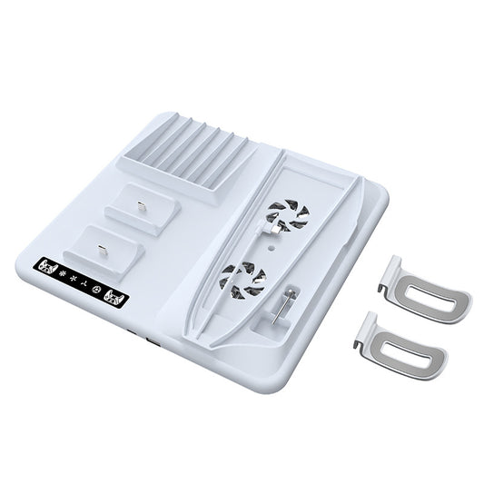 Cooling Bracket with Charging Storage for PS5 Slim