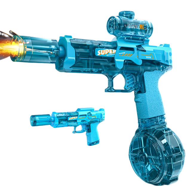 Water Gun with LED Lights Rapid-Fire Power for Kids