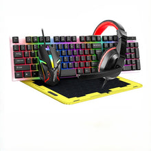 Load image into Gallery viewer, Keyboard Mousepad Mouse Headset Luminous for Gaming