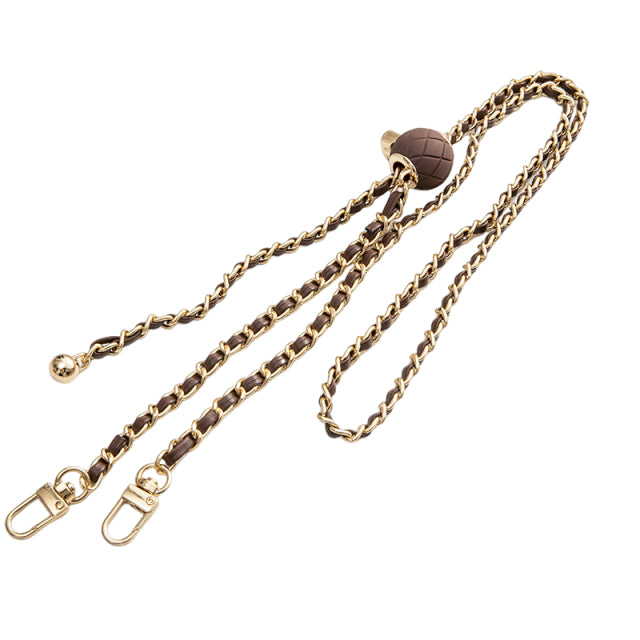 Crossbody Phone Chain with Leather Clip for Hands-Free Style Meets Function