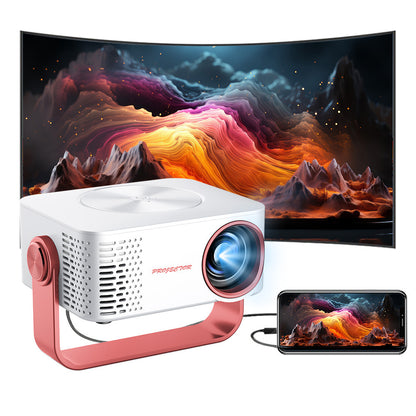 Projector with Ultra-Thin 1080P WiFi for Home Theater