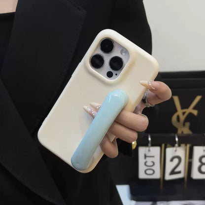Handle Anti Fall Bracket Full Coverage Mobile Phone Case For iPhone 16 Pro Max 15 14 13 11