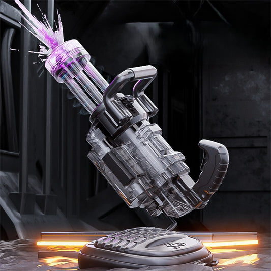 Water Gun with Electric Gatling Backpack Tank for Kids