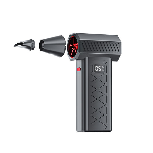 Turbo Fan with Dust Blower Emergency Light for Portable