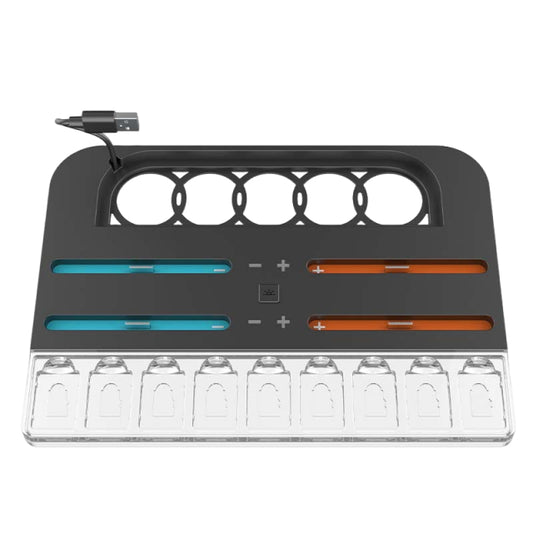 Charging Dock with 4 Joy-Con Ports RGB for Switch NS2