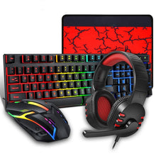 Load image into Gallery viewer, Keyboard Mousepad Mouse Headset Luminous for Gaming