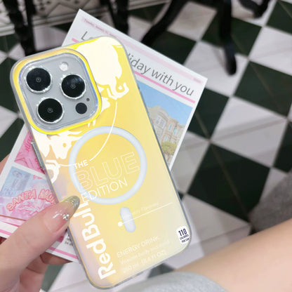 Magnetic Gradient Anti Fall iPhoneCase For iPhone 16 Pro Max 15 14 13 11 Phone