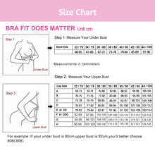 Load image into Gallery viewer, Women Invisible non-slip bra with no straps, front buckle with no steel ring Gathering adjustable bra