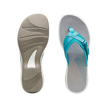 Load image into Gallery viewer, Flip Flops Non-Slip Fashion Faux Leather Ergonomic Lightweight Summer Slippers Breathable Sandals