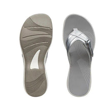 Load image into Gallery viewer, Flip Flops Non-Slip Fashion Faux Leather Ergonomic Lightweight Summer Slippers Breathable Sandals