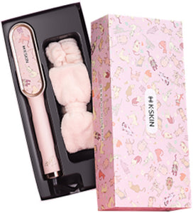 KD380 gift box in pink2021 straight hair curling iron lazy hair curler Dual purpose for straight hair and curly hair