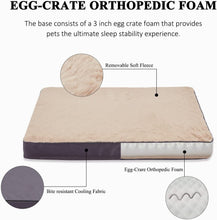 Load image into Gallery viewer, Dog Mat Orthopaedic Dog Bed with Removable Cover