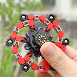 3 pcs-2022 Deformed Fidget Spinner Chain Toys For Children Antistress Hand Spinner Vent Toys Adult Stress Relief Sensory Gyro
