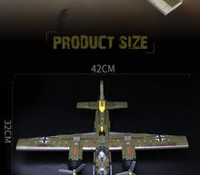 Load image into Gallery viewer, 559pcs Military Ju-88 Bombing Plane Building Block WW2 Helicopter Army Weapon Soldier Model Bricks Kit Toy for Children