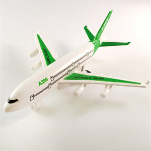 Air Bus Model Kids Children Fashing Airliner Passenger Plane Toy Passenger Model Hot Sale