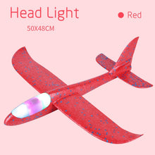 Load image into Gallery viewer, 50X48CM Hand Throw Airplane EPP Foam Launch Fly Glider Planes Model Aircraft Outdoor Fun Toys for Children Party Game Boys Gift
