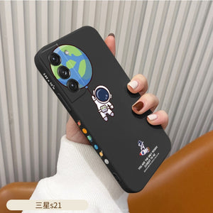 Planet Astronaut Phone Case For Samsung Cover
