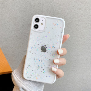 Twinkle Candy Transparent Phone Case For iPhone Soft Shockproof Cases Cover