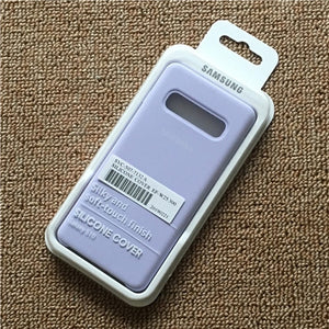 Silicone Cover Soft Liquid Silicone Office Style Case For Samsung  with box