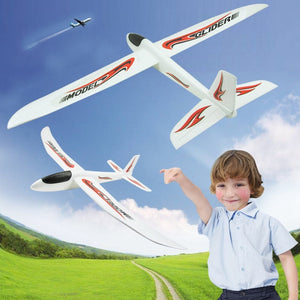 Aircraft Toy 99cm Throwing Glider Inertia Plane Foam Hand Launch Airplane Outdoor Sports For Kids Toy