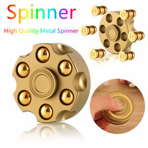 Metal Spinner , High Quality Revolver Spinner , Fidget Spinner , EDC spinner For Autism ADHD , Antistress hand spinner ,Gyro